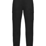 Uniseks Cargobroek uniseks met elastisch boord, black — productfoto 6