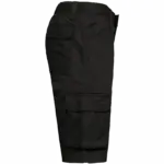 Ecologische heren bermuda met meerdere zakken, black — productfoto 5
