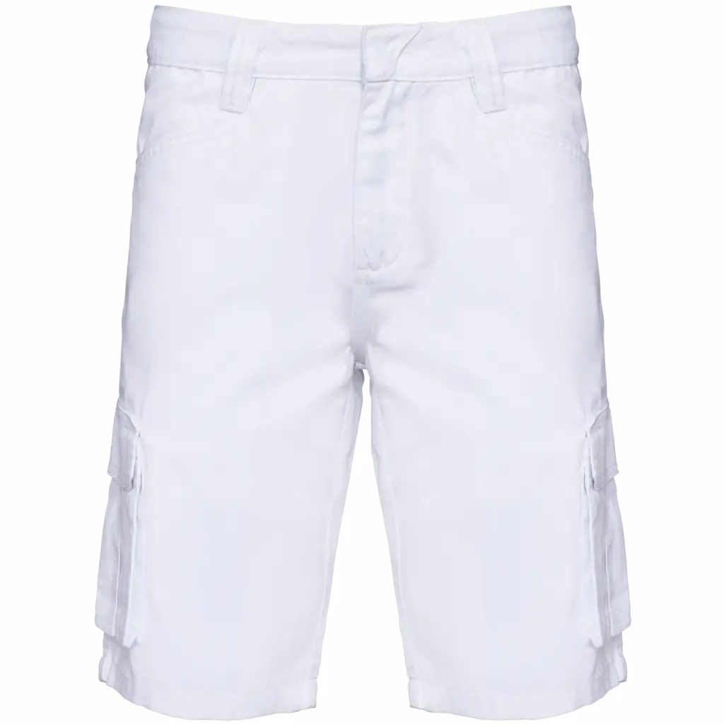 Custom WK713 Men's Organic Cargo Work Bermuda XS-5XL — product photo 11