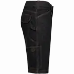 Denim herenbermuda met meerdere zakken, black rinse — productfoto 5