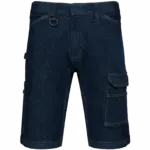 Arbeitsbermuda Denim WK715 bedrucken Cargo Stretch 36-54 FR — Produktfoto 7