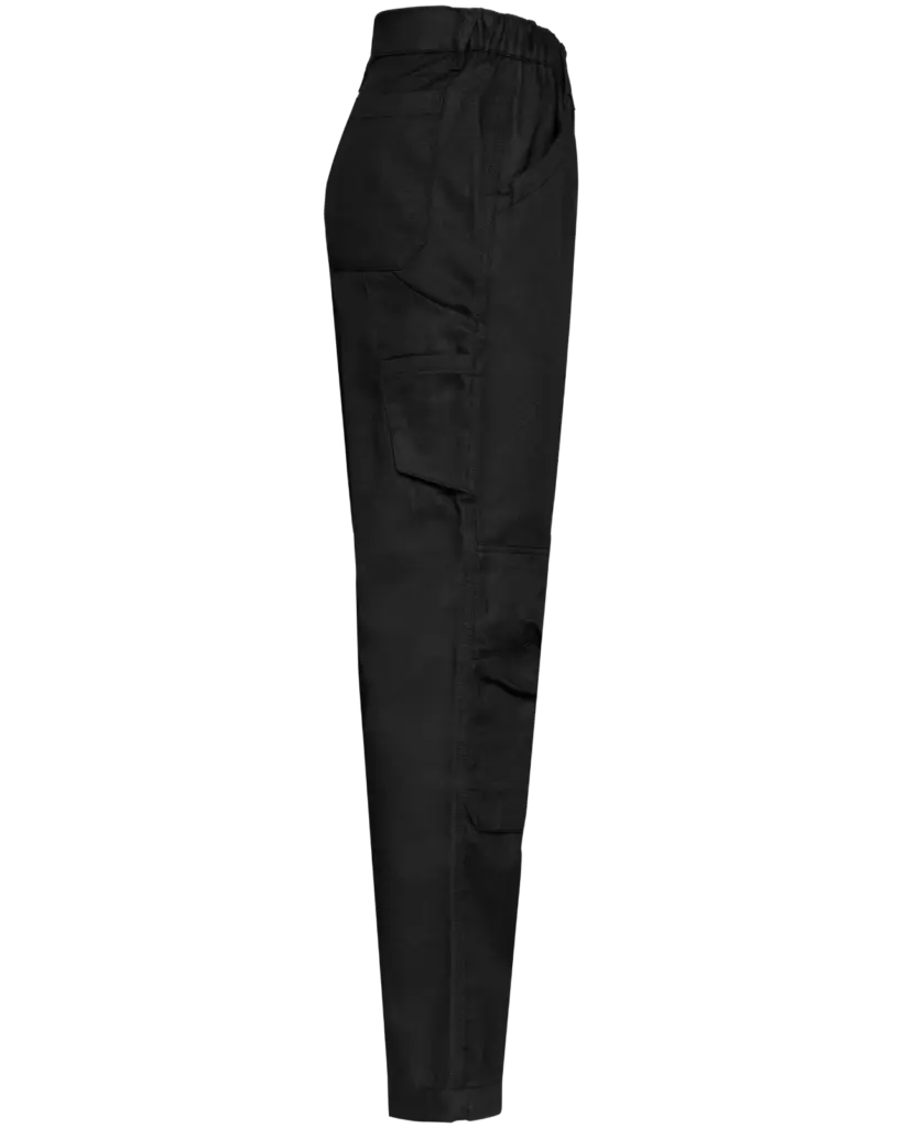 Heren werkbroek met meerdere zakken, black — productfoto 5