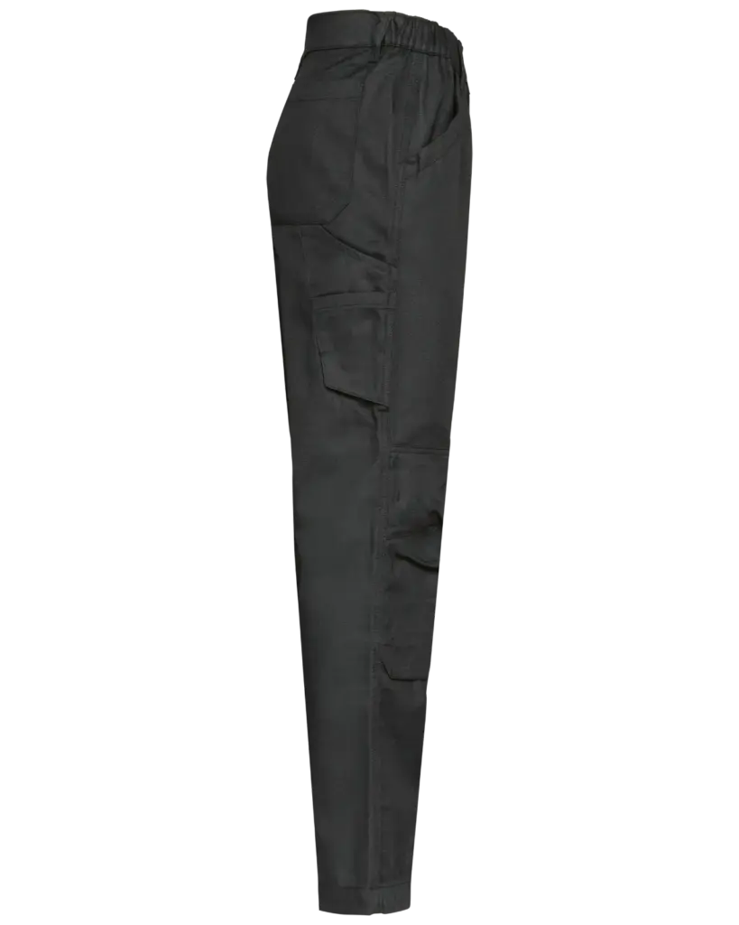 Heren werkbroek met meerdere zakken, dark grey — productfoto 6