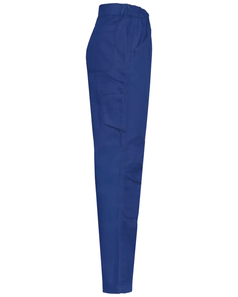 Heren werkbroek met meerdere zakken, royal blue — productfoto 10