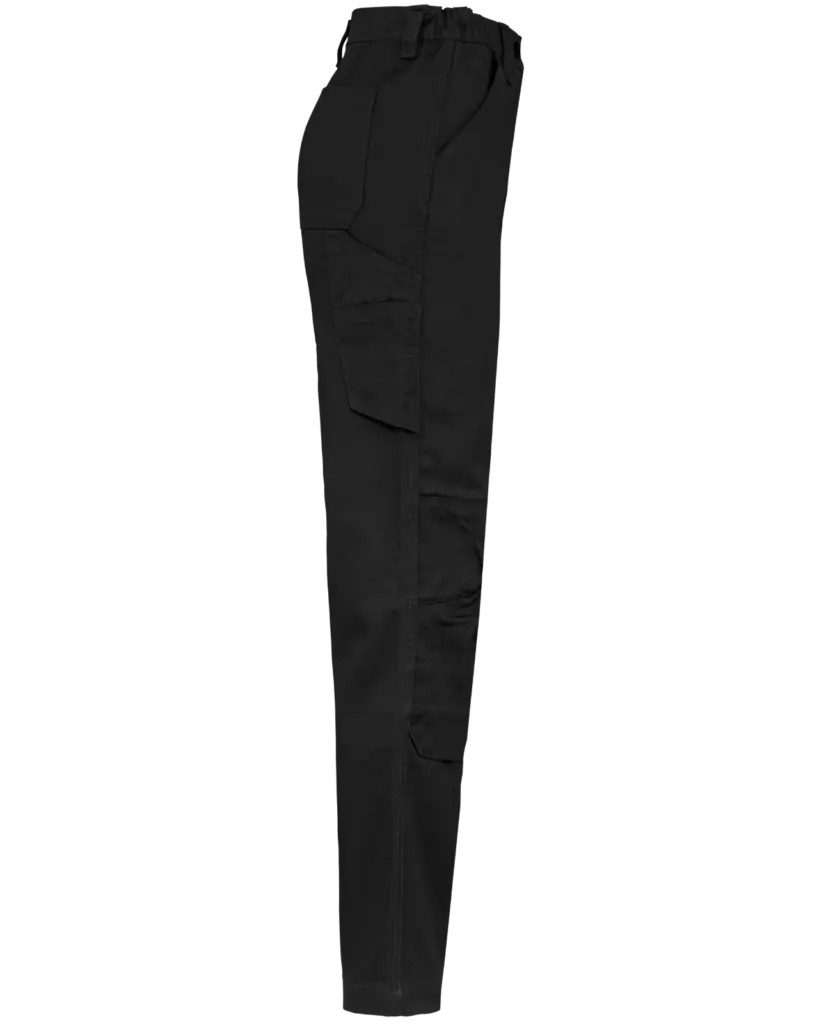 Dames werkbroek met meerdere zakken, black — productfoto 5
