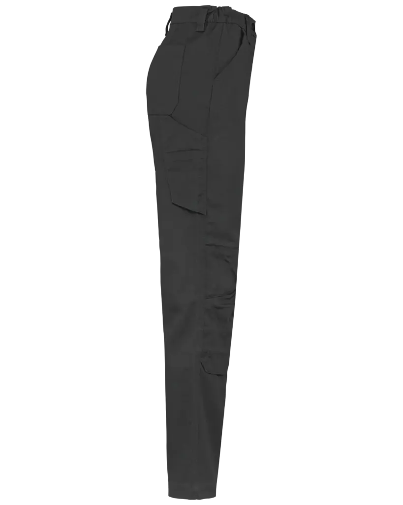 Dames werkbroek met meerdere zakken, dark grey — productfoto 6
