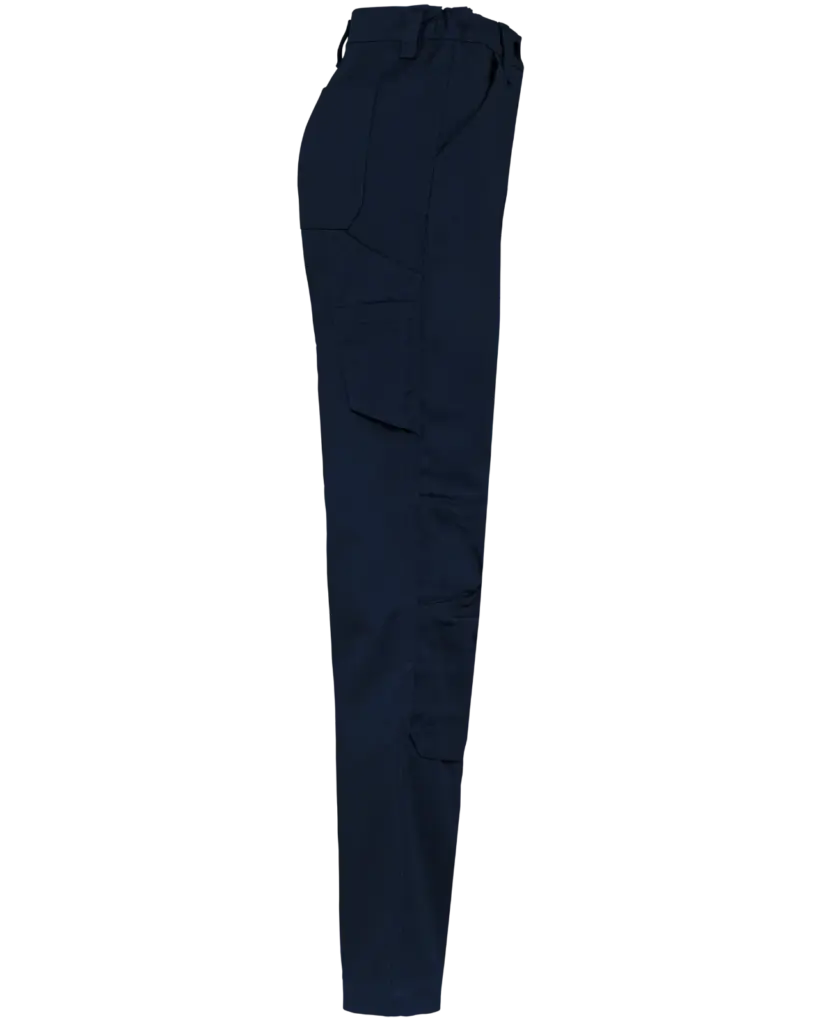 Dames werkbroek met meerdere zakken, navy — productfoto 8