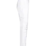 Dames werkbroek met meerdere zakken, white — productfoto 11