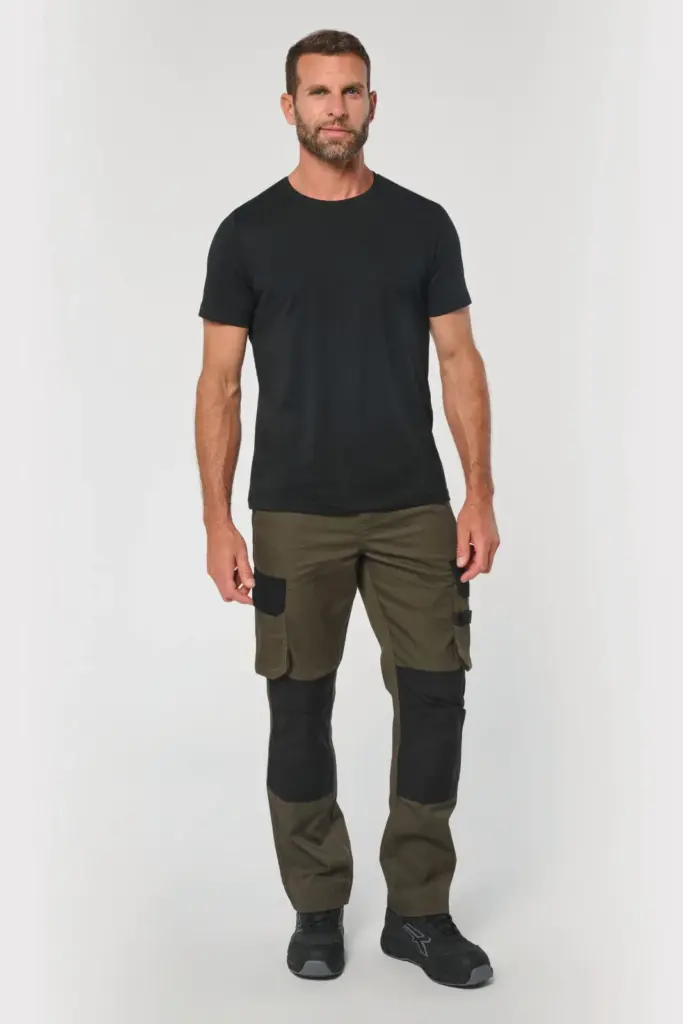 Tweekleurige heren werkbroek — productfoto 4