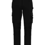 Tweekleurige heren werkbroek, black — productfoto 6