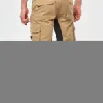 Gerecycled performance heren  werkbroek — productfoto 2