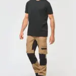 Gerecycled performance heren  werkbroek — productfoto 4