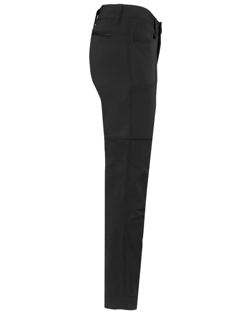 Gerecyclede stretchbroek voor heren, black — productfoto 5