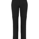 Gerecyclede stretchbroek voor dames, black — productfoto 6