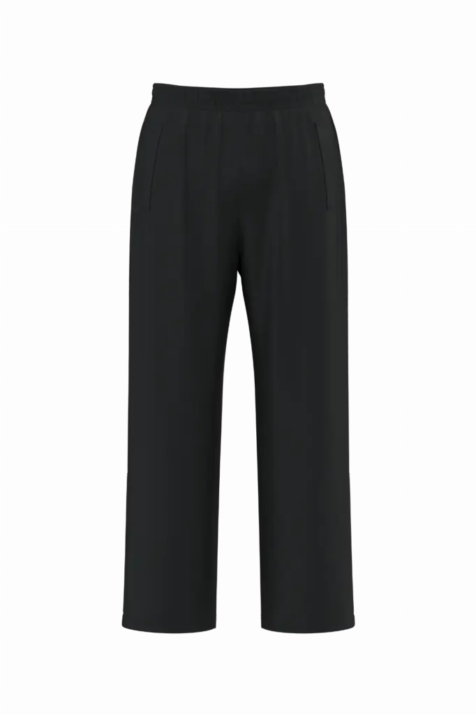 WK751 - Uniseks regenbroek, black