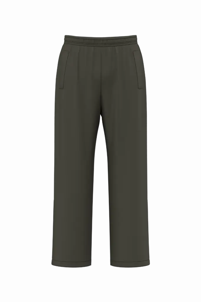 WK751 - Uniseks regenbroek, dark khaki — productfoto 2