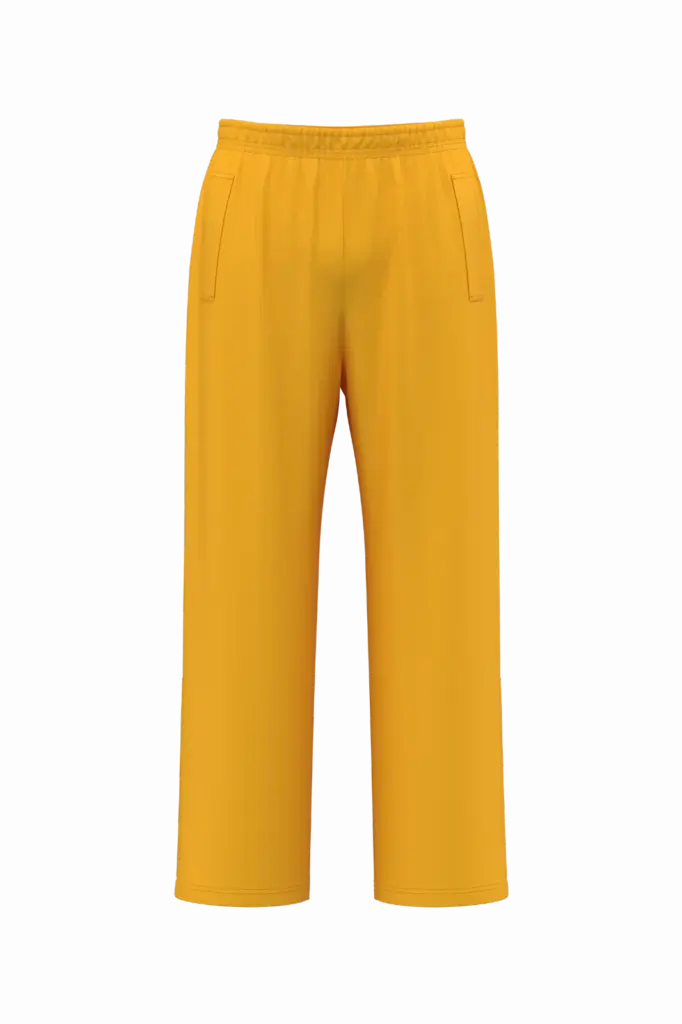 WK751 - Uniseks regenbroek, yellow — productfoto 4