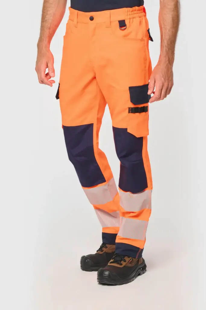 Gerecyclede veiligheidsbroek met veel zakken — productfoto 2
