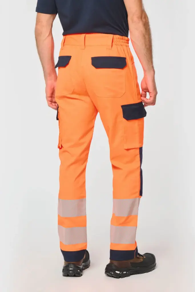 Gerecyclede veiligheidsbroek met veel zakken — productfoto 3