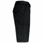 Workwearbermuda Met Meerdere Zakken, black — productfoto 5