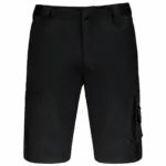 Workwearbermuda Met Meerdere Zakken, black — productfoto 6