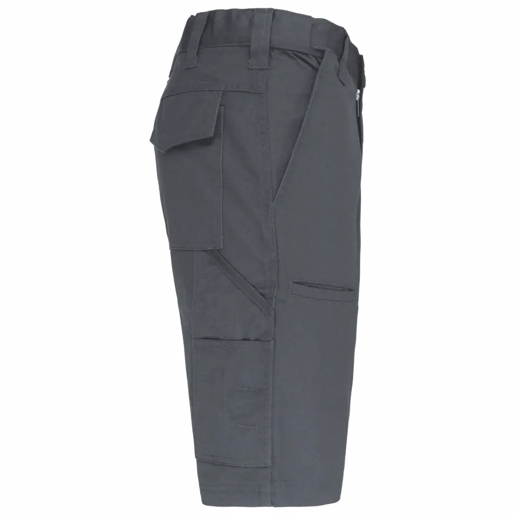 Workwearbermuda Met Meerdere Zakken, convoy grey — productfoto 6