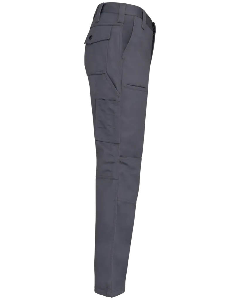 Heren Werkbroek Met Meerdere Zakken, convoy grey — productfoto 6