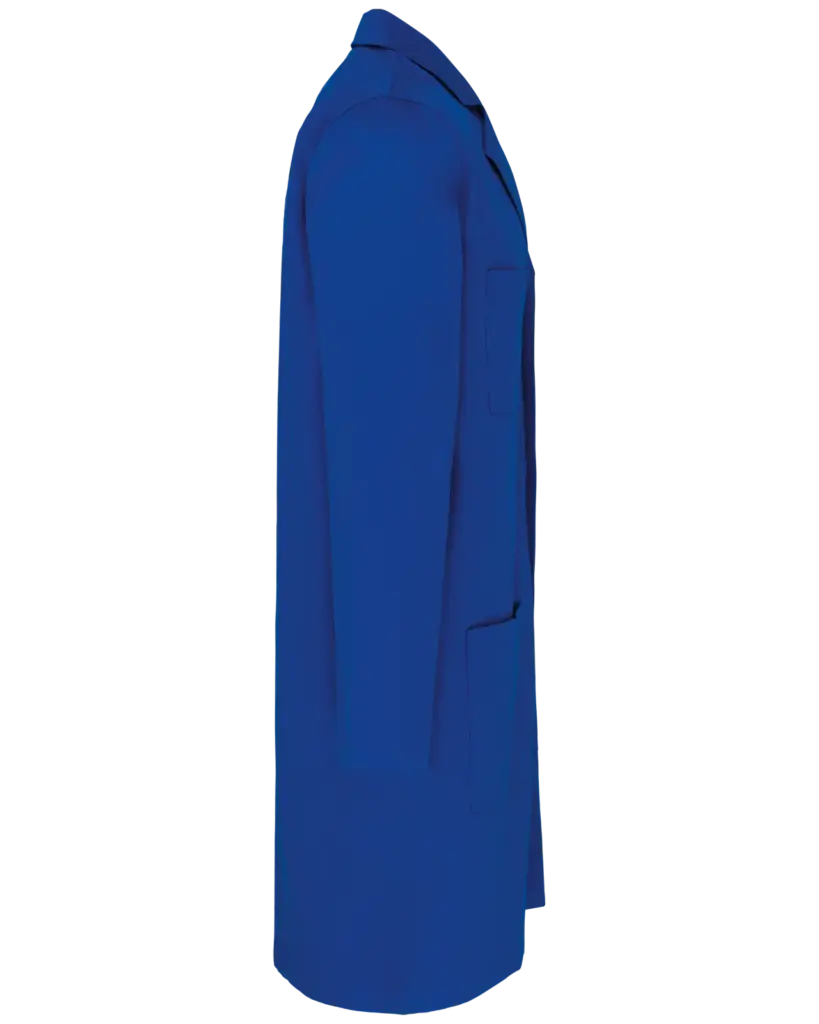 PS_WK828-S_ROYALBLUE - Hidalgo-werbeartikel Unisex labjas, royal blue — productfoto 2