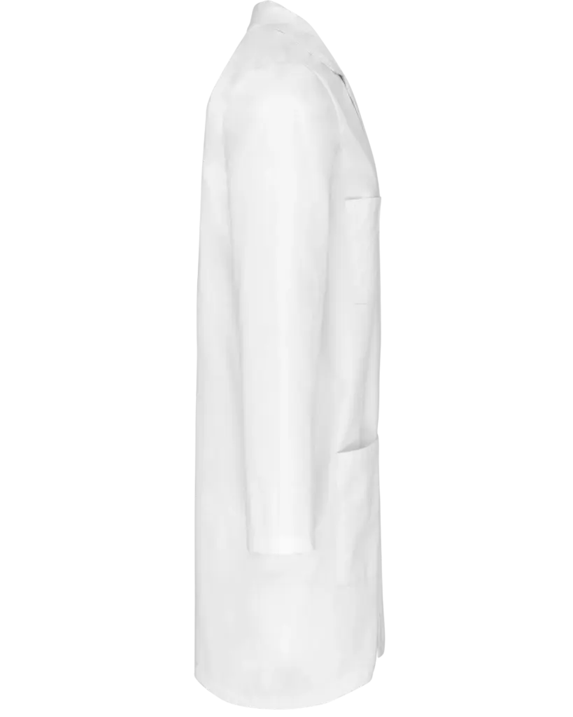 PS_WK828-S_WHITE - Hidalgo-werbeartikel Unisex labjas, white — productfoto 3