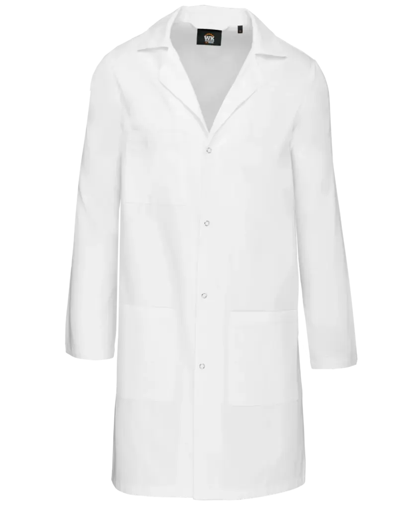 Unisex labjas, white — productfoto 4