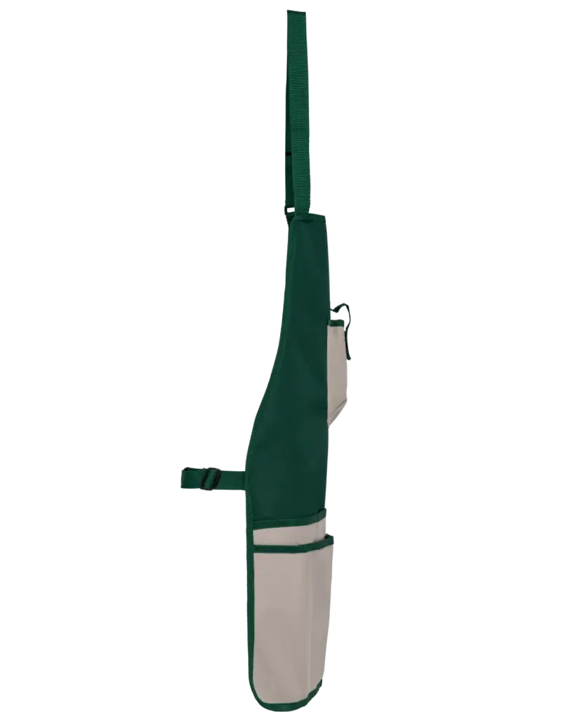 PS_WK840-S_BOTTLEGREEN-BEIGE - Hidalgo Ecologisch waterdicht uniseks tuinschort, bottle green / beige — productfoto 5