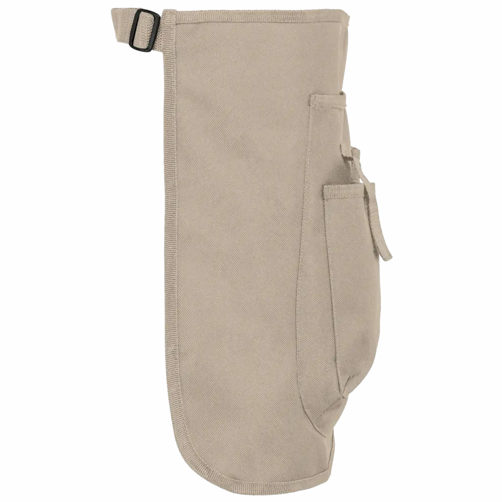PS_WK841-S_BEIGE - Hidalgo Ecologisch uniseks tuinschort, beige — productfoto 5