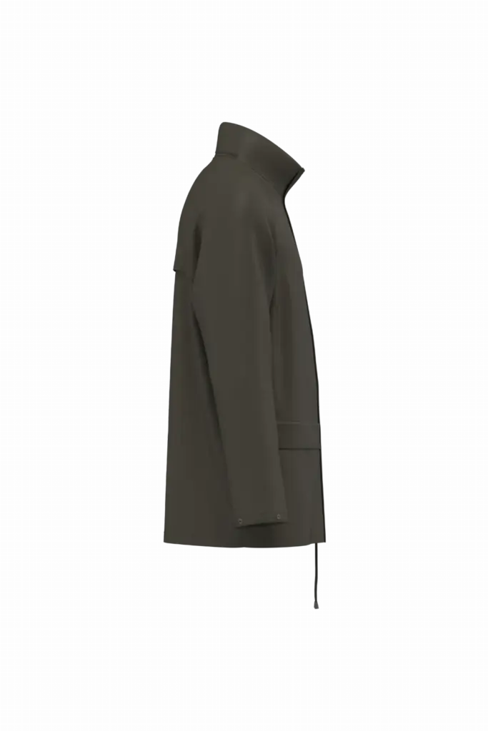 Uniseks regenpak, dark khaki — productfoto 6