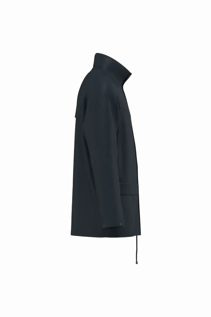 Uniseks regenpak, navy — productfoto 7