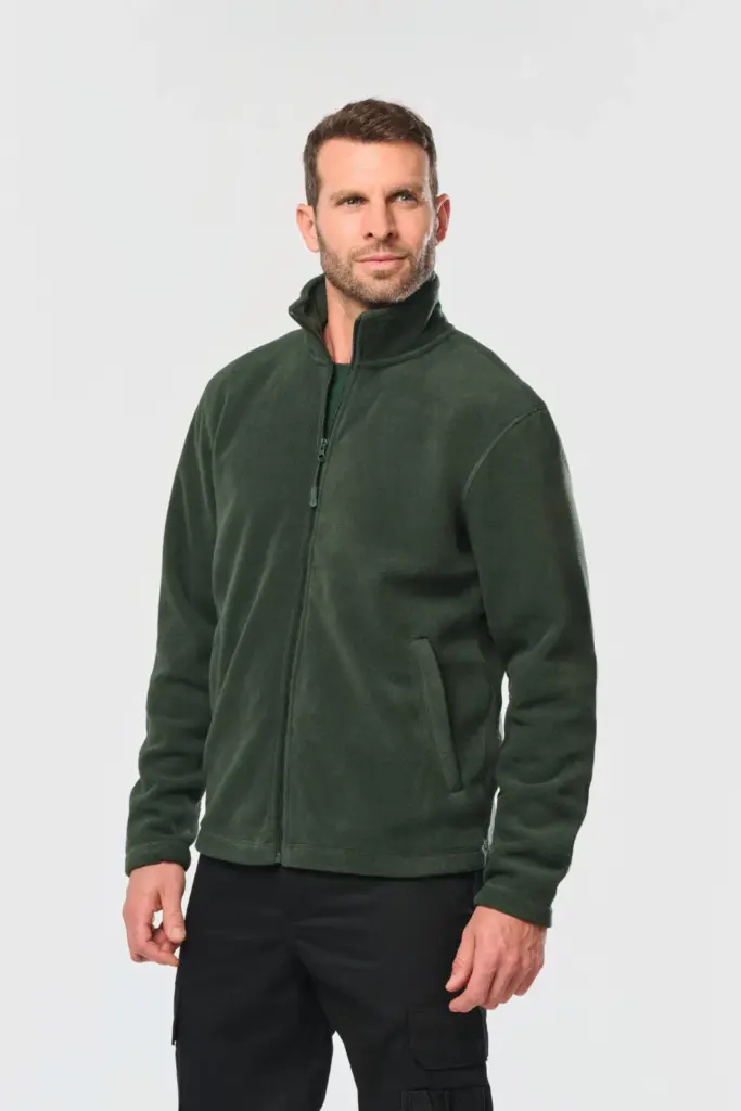Microfleece Vest Met Rits heren