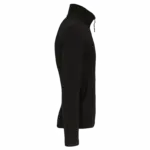 Microfleece Vest Met Rits heren, black — productfoto 5