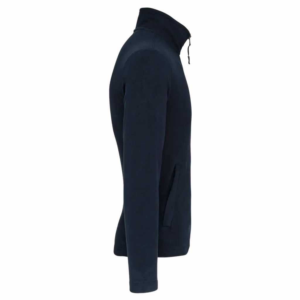 PS_WK903-S_NAVY - Hidalgo-werbeartikel Microfleece Vest Met Rits heren, navy — productfoto 9