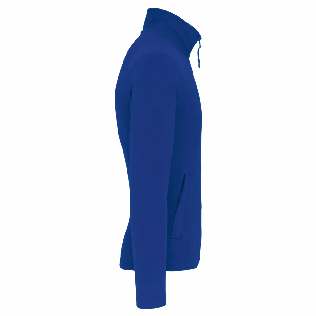 PS_WK903-S_ROYALBLUE - Hidalgo-werbeartikel Microfleece Vest Met Rits heren, royal blue — productfoto 11