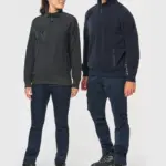 WK905-25_2024 - Hidalgo-werbeartikel Ecologishe fleece met ritskraag unisex