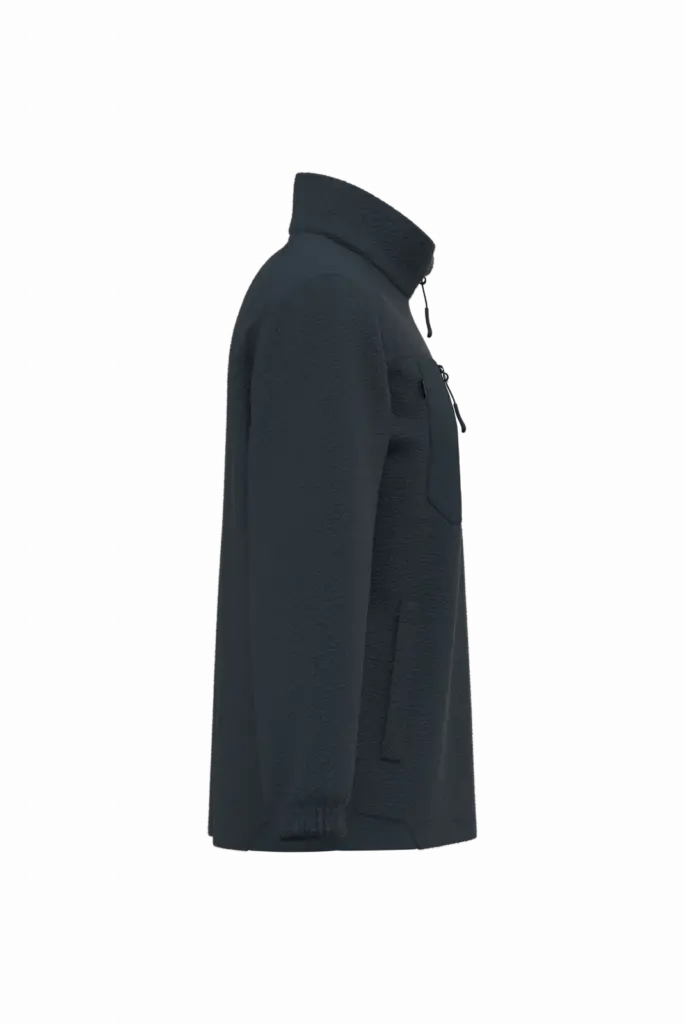 PS_WK910-S_NAVY - Hidalgo-werbeartikel Fleecevest met isolerende laag uniseks, navy — productfoto 7