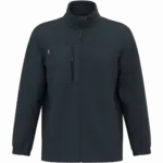 Fleecevest met isolerende laag uniseks, navy — productfoto 8