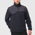 Fleecevest met afneembare mouwen heren — productfoto 3