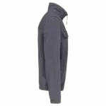 Fleecevest met afneembare mouwen heren, convoy grey — productfoto 6