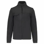 PS_WK9105_DARKGREY - Hidalgo Fleecejacke bedrucken WK9105 abnehmbare Ärmel 400g S-4XL — Produktfoto 8