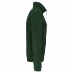 Fleecevest met afneembare mouwen heren, forest green — productfoto 8