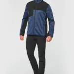 Gerecycled herenjasje in polytricot — productfoto 4