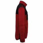 PS_WK9108-S_REDMELANGE-BLACK - Hidalgo-werbeartikel Gerecycled herenjasje in polytricot, red melange / black — productfoto 10