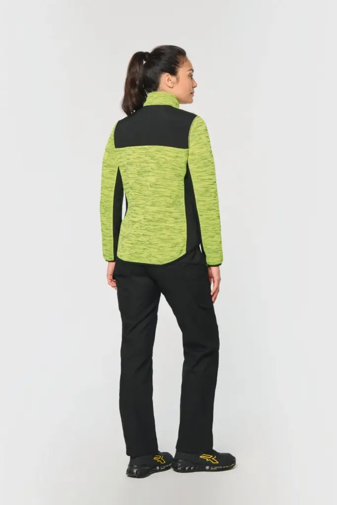 WK9109-6_2025 - Hidalgo-werbeartikel Gerecycled damesjasje in polytricot — productfoto 4