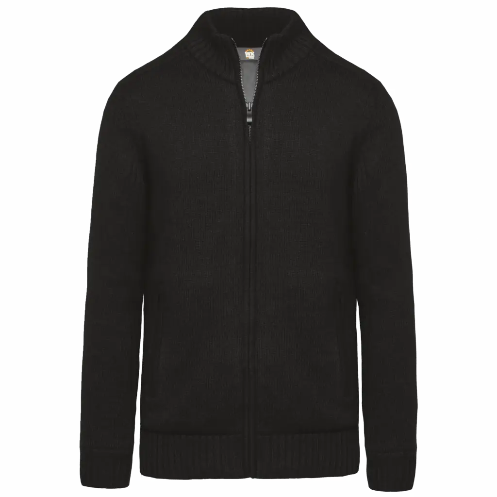Custom Men's Fleece Lined Cardigan WK959 Workwear S-4XL — product photo 6