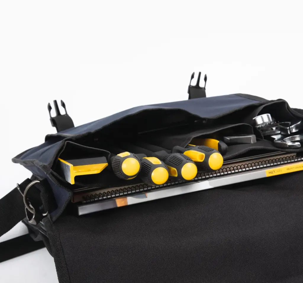 Schoudertas voor gereedschap en laptop — productfoto 3